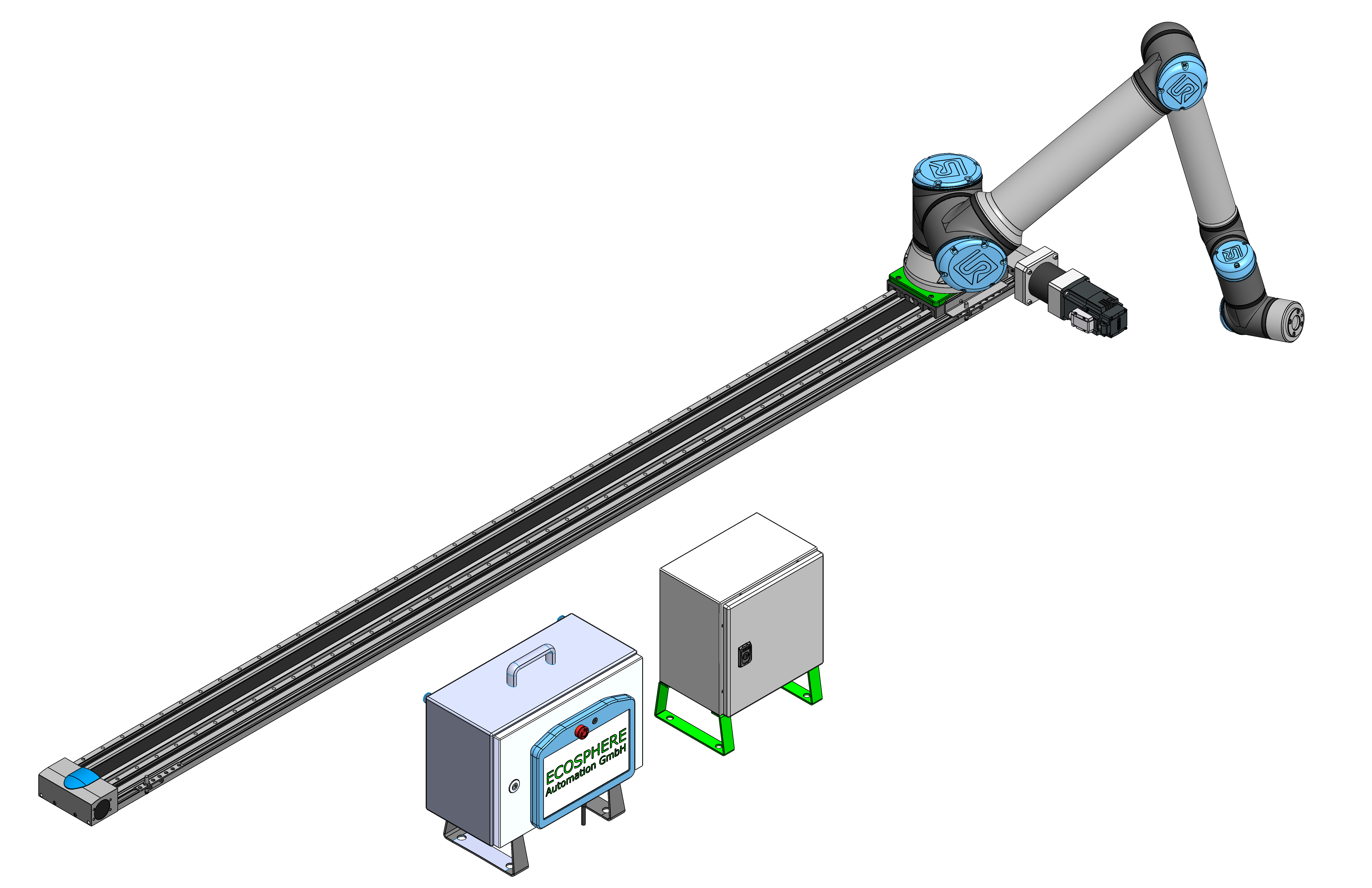 ECOlinearaxis 2.500mm + UR10e